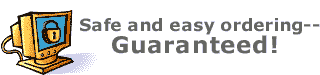Safe and easy ordering--Guaranteed